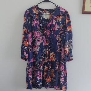 Maeve Multicolor Abstract Blouse